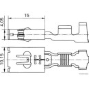 50x HERTH+BUSS ELPARTS 50253336 Crimpverbinder KOSTAL LSK 8 ELA, 6,3 mm, 8 - 12 mm² passend für MERCEDES-BENZ