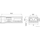 100x HERTH+BUSS ELPARTS 50254210 Quetschverbinder 0,5 - 1...