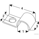 100x HERTH+BUSS ELPARTS 50265606 Klemmschelle 6 mm,...