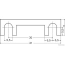 50x HERTH+BUSS ELPARTS 50295122 Sicherung Strip, 36 V, 40...