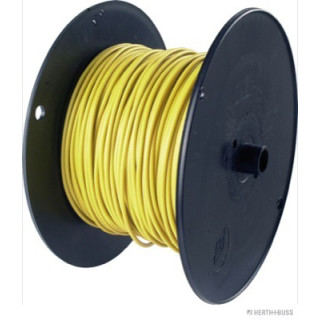 50m HERTH+BUSS ELPARTS 51274209002 Elektroleitung FLY 2,5 mm², gelb, PVC passend für FUTECO