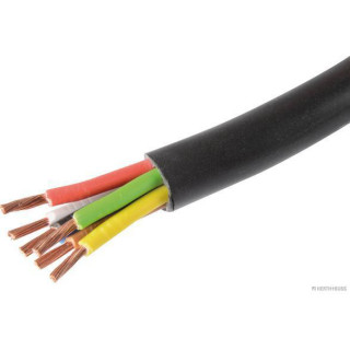 50m HERTH+BUSS ELPARTS 51275378000 Elektroleitung FLYY 7 x 1,5 mm², PVC passend für SCHMITZ CARGOBULL, LANGENDORF, SCANIA, SPIERINGS, RENDERS