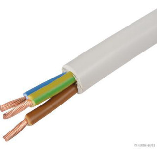 25m HERTH+BUSS ELPARTS 51275639001 Elektroleitung H05VV-F 3 x 1,5 mm², PVC