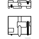 10x HERTH+BUSS ELPARTS 89901196 Glühlampe W21W, 12...