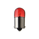 10x Glühlampe 6V 5W Ba15s rot Oldtimerlampe