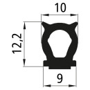 Dichtprofil Weichgummi/Moosgummi, mit Klebestreifen,...