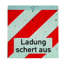 Warnflagge mit Befestigungsleiste, PVC-Gewebe, Typ II,...