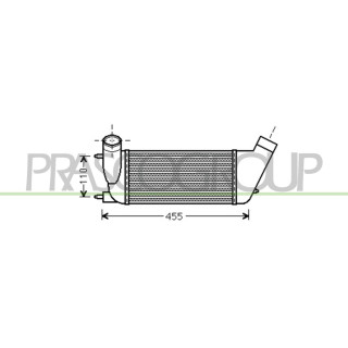 PRASCO CI942N002 Ladeluftkühler passend für Citroen - Jumpy / Dispatch