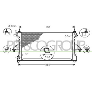 PRASCO CI954R005 Rad. Ducato IV / Boxer / Jumper 08/06- passend für Citroen - Jumper