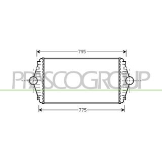 PRASCO CI053N001 Cond.Citroen Evasion 1.9 td - 2.0 td passend für Citroen - Evasion