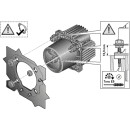 HELLA 1AL 015 318-001 asymmetrisch/LED/DE-Scheinwerfereinsatz, Hauptscheinwerfer - 90mm Essential L456