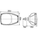 HELLA 1EE 996 174-287 Halogen-Hauptscheinwerfer - Combi 220 - 12V