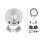 HELLA 1F3 009 094-031 Halogen-Fernscheinwerfer - Luminator Compact - ECE-R112/E1 1901 - 24/12V