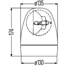 HELLA 2RL 007 337-057 Halogen-Rundumkennleuchte - KL...