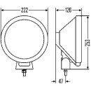 HELLA 1F8 006 800-361 Halogen-Fernscheinwerfer - Rallye...