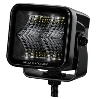 HELLA 1FA 358 176-841 LED-Fernscheinwerfer - Black Magic Cube 2.7 - ECE-R10 - 12/24V - 1400lm