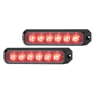 HELLA 2XD 012 160-821 LED-Blitz-Kennleuchte - BST - 12/24V - rot