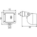 HELLA 1GA 996 083-011 Halogen-Arbeitsscheinwerfer - Ultra Beam - 12/24V