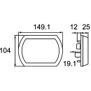 HELLA 2BA 013 330-101 Blinkleuchte - Shapeline Tech - LED...