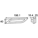 HELLA 2BA 013 332-201 Blinkleuchte - Shapeline Style - LED - 12/24V