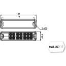 HELLA VALUEFIT 2VA 357 021-001 Heckleuchte - Valuefit -...