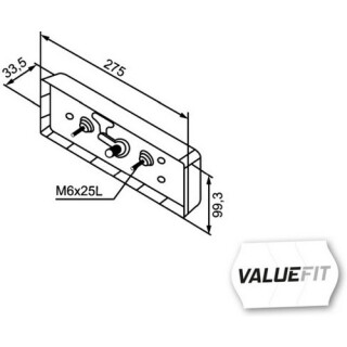 HELLA VALUEFIT 2VP 357 019-001 Heckleuchte - Valuefit - LED - 12/24V