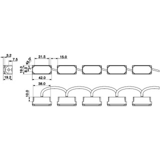 HELLA 2PT 980 789-941 LED-Tagfahrleuchtensatz - LEDayFlex II - 24V