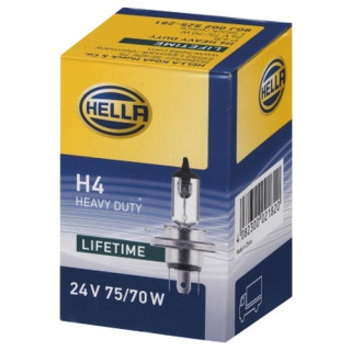 HELLA 8GJ 002 525-281 Glühlampe - H4 - 24V - 75/70W