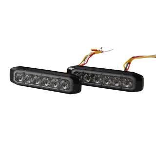 HELLA 2XD 014 562-901 LED-Blitz-Kennleuchte - BST-Slim - 12/24V - weiß