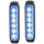 HELLA 2XD 014 592-001 LED-Blitz-Kennleuchte - BST-Slim - 12/24V - blau