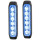 HELLA 2XD 014 592-101 LED-Blitz-Kennleuchte - BST-Slim - 12/24V - blau