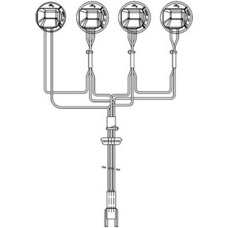 HELLA 8KA 155 372-001 Kabelsatz, Hauptscheinwerfer