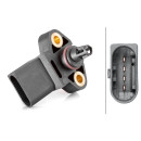 HELLA 6PP 013 400-041 Sensor, Ladedruck - 4-polig