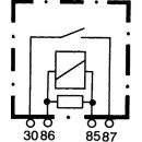 HELLA 4RA 007 957-001 Relais, Arbeitsstrom - 24V -...