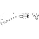 HELLA 6BA 001 539-017 Lenkstockschalter