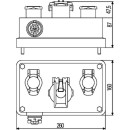 HELLA 8JE 340 898-021 Kabelverbindungsdose EasyConn