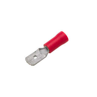 HELLA 8KW 702 796-811 Leitungsverbinder - rot - 0.5mm² - 1.0mm² - 6,3 x 0,8 - Set - Menge: 10