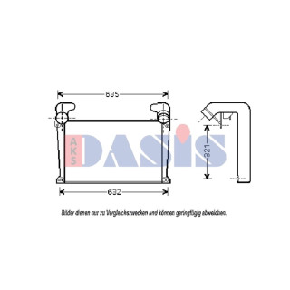 Ladeluftkühler, AKS DASIS 267019N