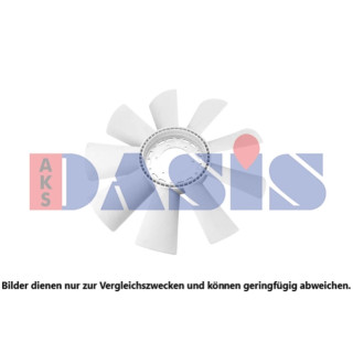 Lüfterrad, Motorkühlung, AKS DASIS 278047N