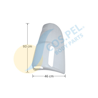Verkleidung außen rechte Ecke passend für SCANIA R