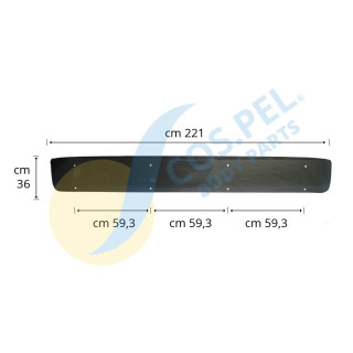 Sonnenblende passend für MAN TGA, TGX I 04.00-