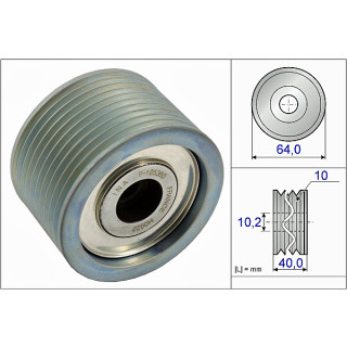 Umlenk-/Führungsrolle, Keilrippenriemen INA 532066210