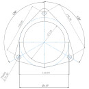 Dichtungssatz, Abgasanlage - DINEX 21802
