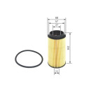 Kraftstofffilter - Bosch F 026 402 155 - F026402155