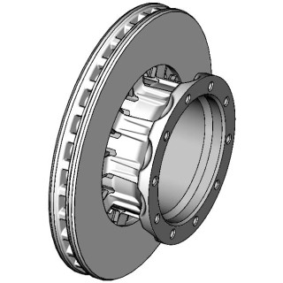 Bremsscheibe - KNORR K050085