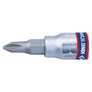 PHILLIPS®-Bit-Steckschlüsseleinsatz 1/4"...