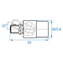 Kardangelenk 1/2" KING TONY - 4793