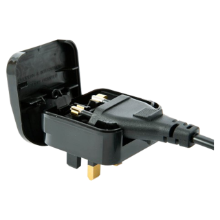 Adaptateur secteur UK pour prise plate M7 - CPUK2