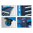 SQUAD Modell D Werkstattwagen - 8 Schubladen KING TONY - 87SQ318BABK