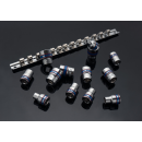 3/8" Steckschlüssel-Set auf einer Schiene,...